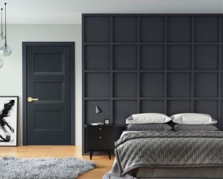 Masonite Interior Gray Door